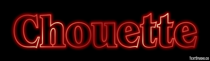 Chouette Effet de texte