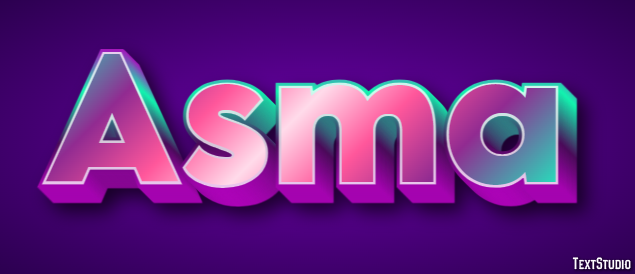 Asma Text Effect