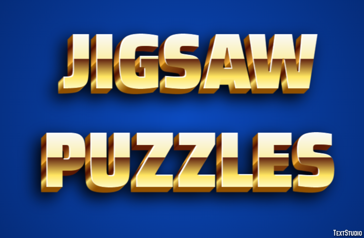 Jigsaw Puzzles テキスト効果