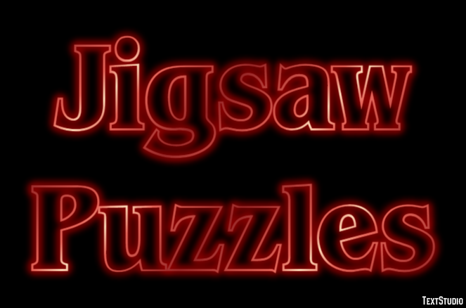 Jigsaw Puzzles Tekst Effect