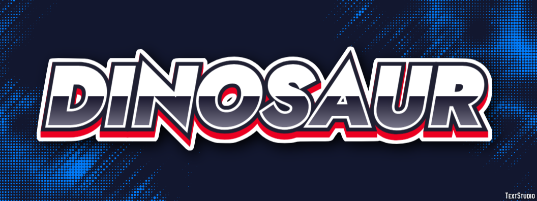 Dinosaur Text Effect