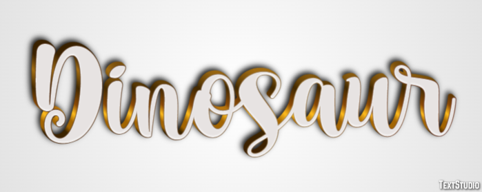Dinosaur Text Effect
