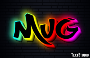 Mug Текстовый эффект