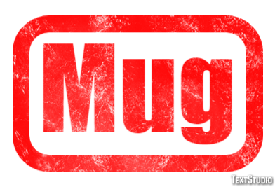 Mug Текстовый эффект