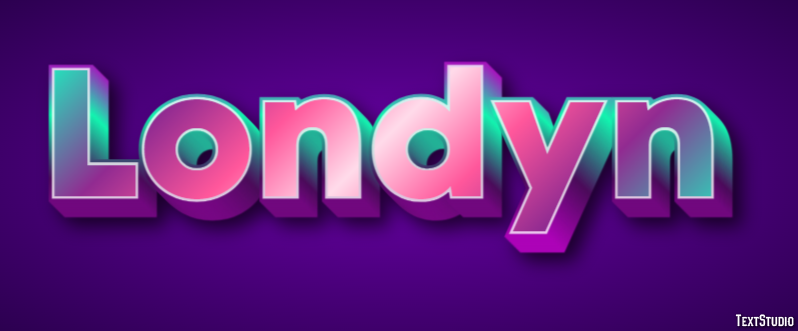 Londyn Efekt tekstowy