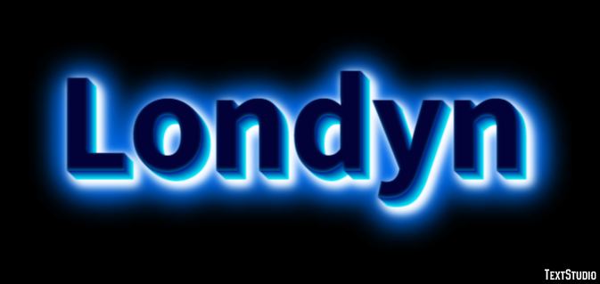 Londyn Efekt tekstowy