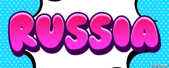 Russia Text Effect
