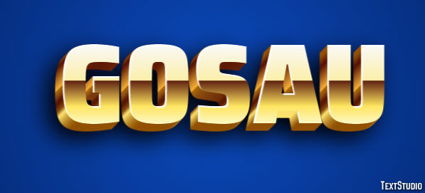 Gosau Effetto testo