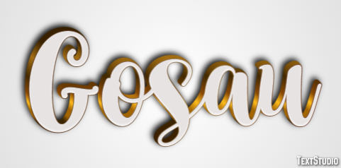 Gosau Text Effect