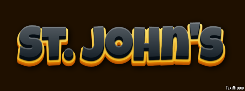 St. John's Tekst Effect