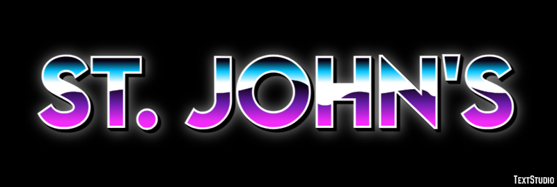 St. John's Efecto de Texto
