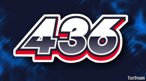 436 Text Effect