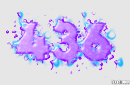 436 Text Effect