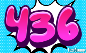 436 Text Effect