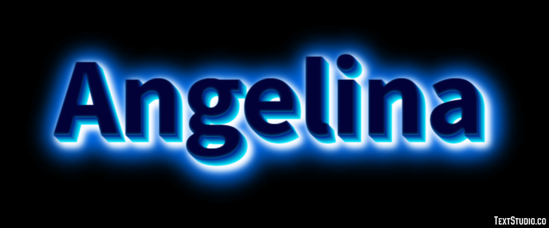 Angelina Text Effect