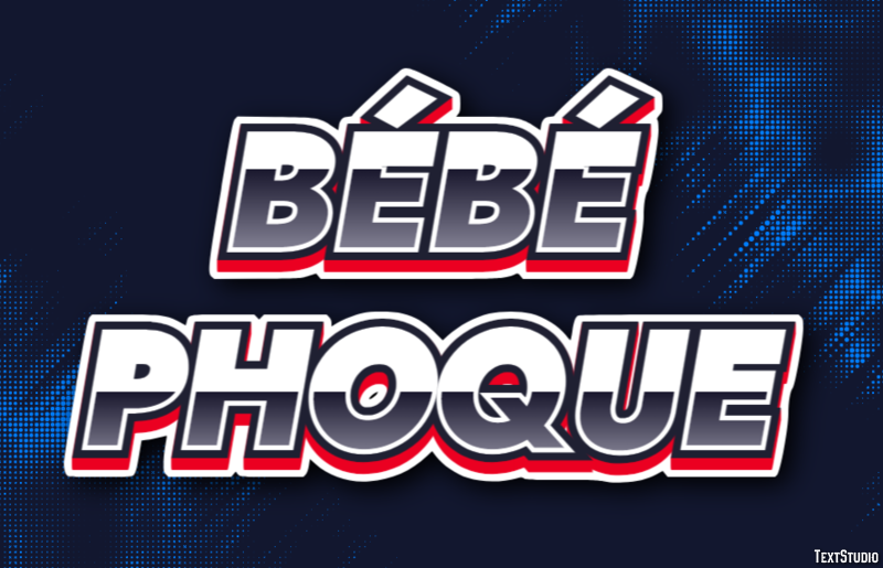 Bébé Phoque Texteffekt