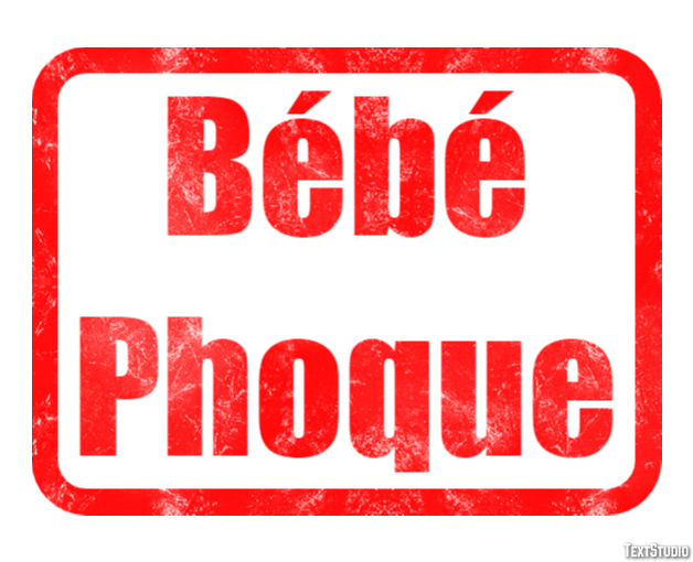 Bébé Phoque Texteffekt