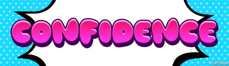 Confidence Text Effect