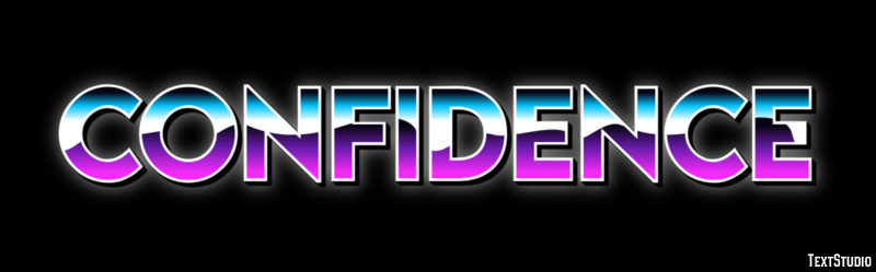 Confidence Texteffekt