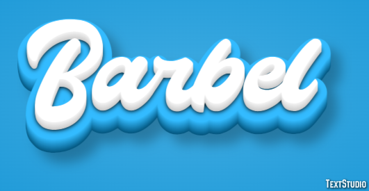 Barbel Effetto testo