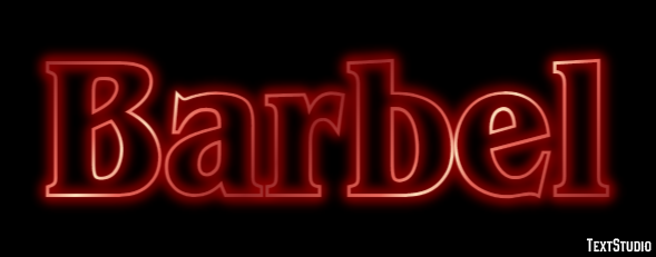 Barbel Effetto testo