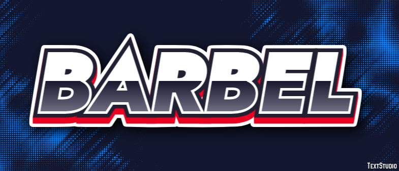 Barbel Effet de Texte