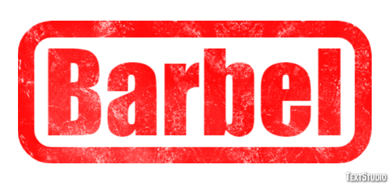 Barbel Text effect