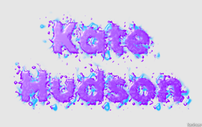 Kate Hudson Text effect