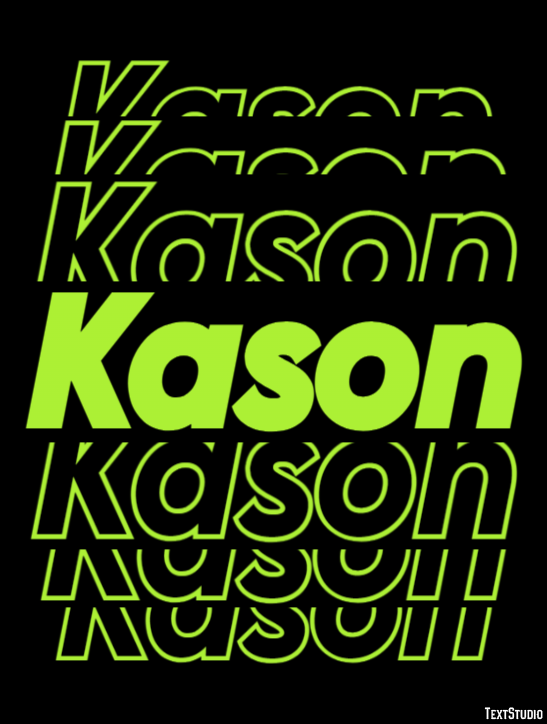 Kason Texteffekt