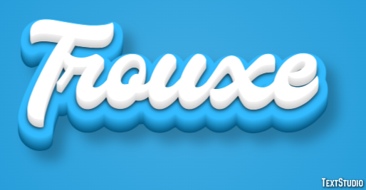 Trouxe Текстовый эффект