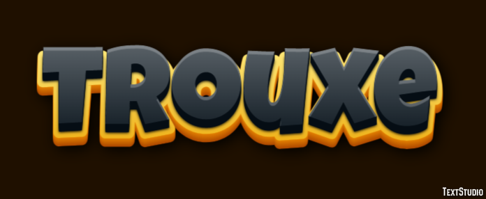 Trouxe Text Effect