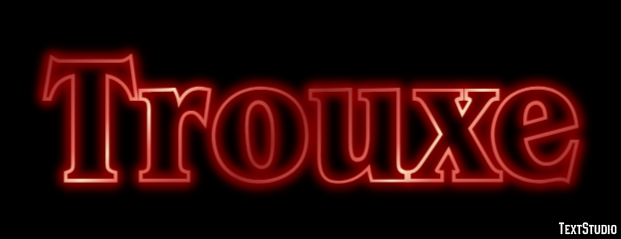 Trouxe Эффект текста