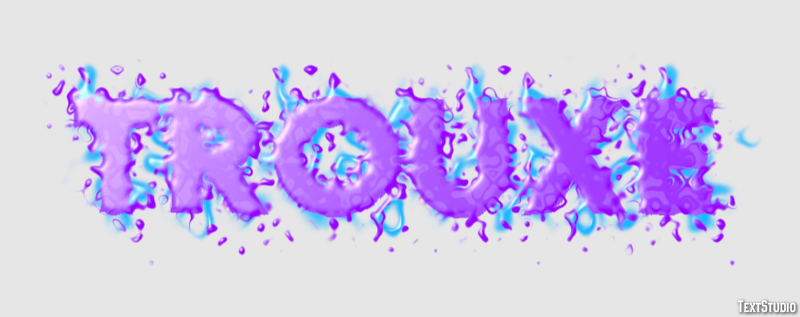 Trouxe Text Effect
