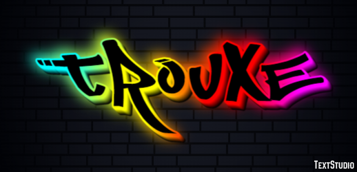 Trouxe Эффект текста
