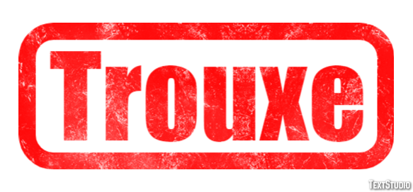 Trouxe Текстовый эффект