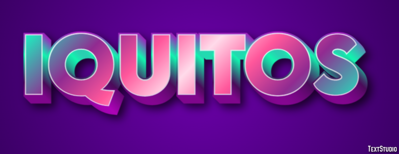 Iquitos Efekt tekstowy