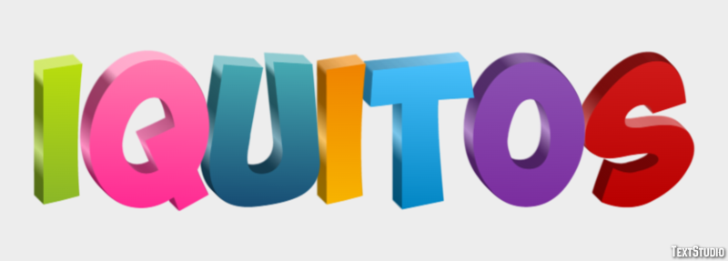 Iquitos Efekt tekstowy