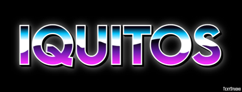 Iquitos Tekst Effect