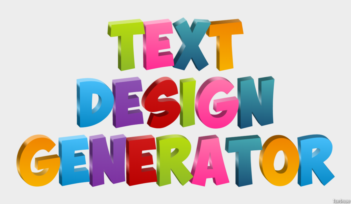 Text Design Generator Text Effect