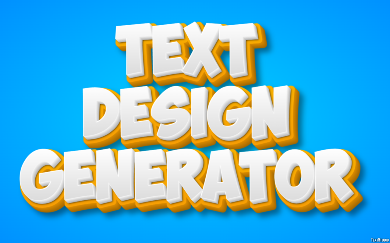 Text Design Generator Text Effect