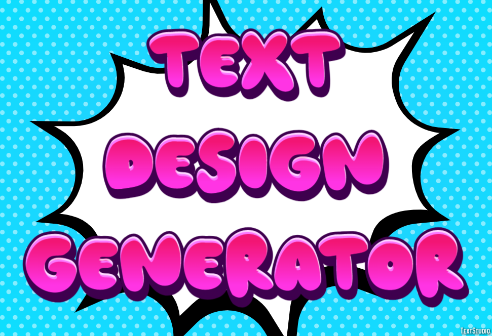 Text Design Generator Text Effect