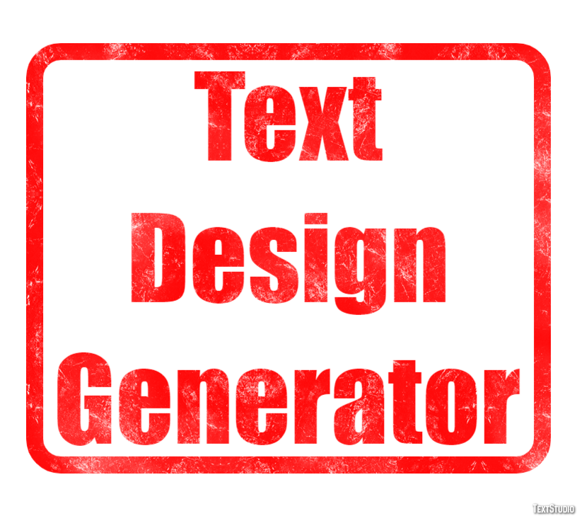 Text Design Generator Efeito do texto
