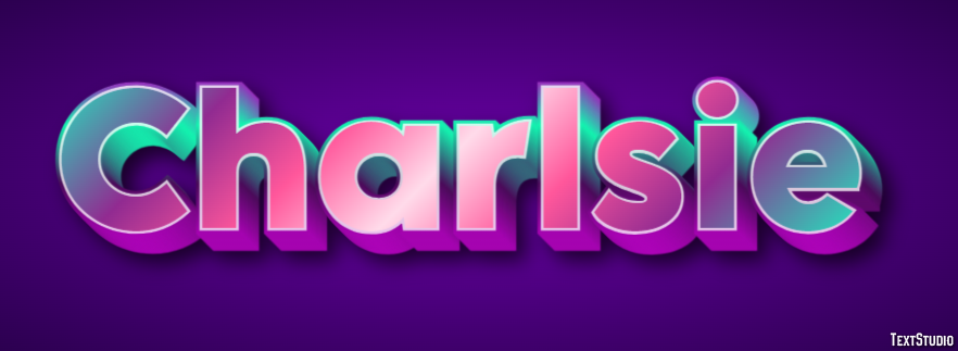 Charlsie Text Effect