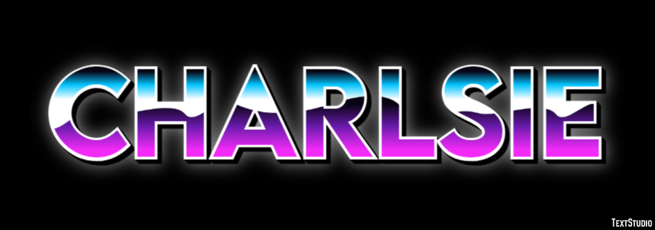 Charlsie Text effect