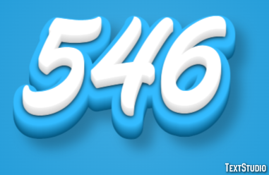 546 Text Effect