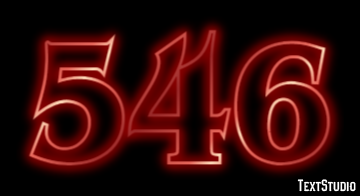 546 Text Effect