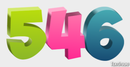 546 Text Effect