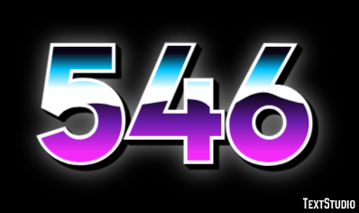 546 Text Effect