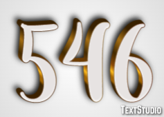 546 Text Effect