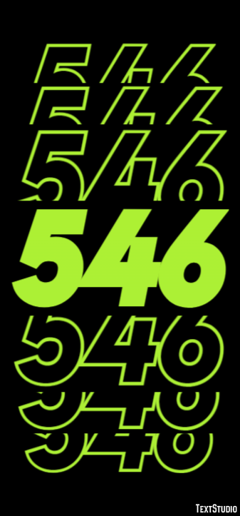 546 Text Effect